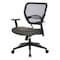 Space Seating 55 Series AirGrid Back Managers Chair, Dillon Graphite 5500-R111 - alternate 4