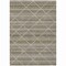 Homeroots 8' X 10' Taupe And Brown Geometric Washable Indoor Outdoor Area Rug 610730 - alternate 2