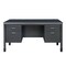 Regency Mesa Steel Double Pedestal Teacher's Office Desk 60in x 30in, Grey 66266DPGY - alternate 3