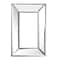 Homeroots 18" Silver Beveled Glass Framed Accent Mirror 484999 - alternate 1