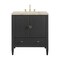 James Martin Vanities Myrrin 30" Single Vanity, Carbon Oak w/ 3 CM Tajnar Eclos Top 485-V30-CBO-3TJR - alternate 1