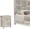 Homeroots Three Piece White Solid Wood Bedroom Set 643640 - alternate 3