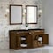 James Martin Vanities Bellshire 72" Double Vanity, Honey Oak w/ 3 CM Phantome Eclos Top 660-V72-HNO-3PHT - alternate 3