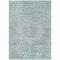 Homeroots 9' X 12' Sky Blue And Blush Medallion Washable Indoor Outdoor Area Rug 615744 - alternate 3