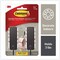 Command Decorative Hooks, Medium, Matte Black, 2PK 17034MB-2ES - alternate 1