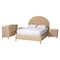 Bali & Pari Lanica Japandi Sun-Bleached Braided Rattan Queen Size 4-Piece Bedroom Set 250-14313-13729-13728-ZORO - alternate 1
