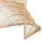 Bali & Pari Rosalba Bohemian Light Honey Rattan 2-Piece S-Curve Dining Chair Set 256-2PC-14168-ZORO - alternate 4