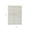 Homeroots 5' X 8' Ivory Beige And Taupe Faux Bois Washable Indoor Outdoor Area Rug 614486 - alternate 4