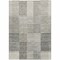 Homeroots 5' X 8' Beige Ivory And Taupe Striped Washable Indoor Outdoor Area Rug 613152 - alternate 5
