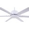 Canarm Ceiling Fan, 96 in Blade Dia, 6 Blades, 5 Speeds, 120V AC, White CP96WH - alternate 2