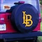 Holland Bar Stool Co 30 x 10 Long Beach State University Tire Cover TCE10LBStUnBK - alternate 2