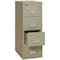 Fireking 4 Drawer, 2 Hr Fire & Impact Rated, Vertical, 31" depth Letter Pewter 4-1956-2PE - alternate 3