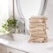 Arkwright Home Family Essentials Washcloths 12x12 Beige - Case of 144, 24PK FEWC-24PK-BG - alternate 3