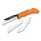 Outdoor Edge Cutlery UTILIPRO, Orange Folding Utility Knife UPB-10C - alternate 2