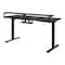 Office Star Products Primo 60in Desk, Black Carbon Fiber PMO6024GD-BCF - alternate 3