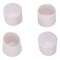 Prosource Furniture Leg Tip, Round, Plastic, White, 5/8 in Dia, 5/8 in H FE-50612-PS - alternate 2