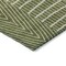 Homeroots 8' X 10' Olive Green And Beige Geometric Washable Indoor Outdoor Area Rug 596959 - alternate 5