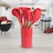 Megachef Red Silicone and Wood Cooking Utensils, Set of 12 MGSP-570 - alternate 3