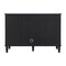 James Martin Vanities Vanity, without top, Black Onyx, 47.88 in W x 23.5 in D,  424-V48-M-BKO - alternate 3