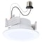 Satco 6.5/8/9.3W LED Downlight Retrofit 27K/30K/35K/40K/50K CCT 4 Inch Flat Wafer Round S11894 - alternate 1