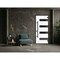 Vdomdoors Front Exterior Prehung Steel Door Ronex0131 Grey Entry Metal Modern Painted W36xH80 Left hand RONEX0131EXD-GRE-W36 x H80-LH-I - alternate 2