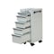 Viper Tool Storage 16-Inch 5-Drawer 18G Steel Rolling Tool/Salon Cart, White V1605WHR - alternate 2