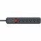 Kensington Surge Protector, 15 Cord, Gray K62668US - alternate 2