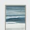 Homeroots Set of Two 27" X 15" Ocean Print Silver Framed Art Wall Decor, 2PK 365384 - alternate 4