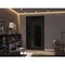 Vdomdoors Aluminum Door Iron 1601 Black Entry Steel Metal Classic Painted 50 x 92 (36+14 x 80+12)-Left Inswin IRON1601EXD-BLK-W36+14xH80+12-LH-I - alternate 2