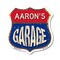 Signmission Aaron's Garage, 12 Inch X 12 Inch, Plastic Sign SHI-P-12-383-AARON - alternate 1