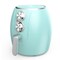 Brentwood Industries 3.2 Quart Electric Air Fryer with Timer and Temp Control- Turquoise AF-300BL - alternate 2