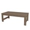 Newtechwood Boston Outdoor Coffee Table in Teak P021-701 - alternate 1