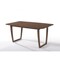 Homeroots 63" Walnut Rectangular Dining Table 486043 - alternate 1
