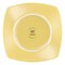 Gibson Home Zen Buffetware 12 Piece Square Fine Ceramic Dinnerware Set in Matte Yellow 750118979M - alternate 4