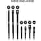 Neiko Impact Socket Adapter and Magnetic Bit Holder, 7-Piece Set, Cr-V Steel 00254A - alternate 4