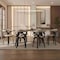 Leisuremod Klyne Swivel Leather Dining Chair with Poplar Wood Frame, 2PK KCDW-22TP2 - alternate 3