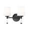 Z-Lite Henri Matte Black 2 Light Vanity 7700-2V-MB - alternate 1