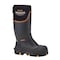 Dryshod Men's Megatar Met Guard Steel Toe Work Boot, Rubber, Waterproof, Insulated, Black, Size 9 MEG-MH-BK-009 - alternate 3
