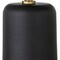 Homeroots 15" Black and Gold Ceramic Cylinder Table Lamp With White Drum Shade 546123 - alternate 7