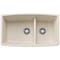 Blanco Performa Medium 1-3/4 Low Divide, Soft White 443088 - alternate 1