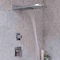 Alfi Brand Polished Chrome 10" Wall-Mount Square Waterfall Rain Shower Head RAIN10RW-PC - alternate 4