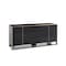 Homeroots 29" Black And Brushed Bronze Dresser 284191 - alternate 2