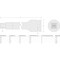 Tekton 3/4 Inch Drive x 16 Inch Impact Extension (Through Hole) SIA31016 - alternate 2