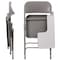 Flash Furniture Round Metal Tablet Arm Chair, Left Hand, Beige, Laminate, Grey HF-309AST-LFT-GG - alternate 4