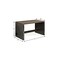 Homeroots 52" Dark Brown and Gray Writing Desk 380202 - alternate 6