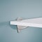 Dolle Ara 4.5 in. H X 1.8 in. W X 4.1 in. D Silver Metal Shelf Clips 13398 - alternate 3