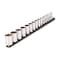 Tekton 3/8 Inch Drive Semi-Deep 6-Point Socket Set with Rail, 15-Piece (1/4 - 1 in.) SHD91121 - alternate 1