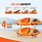 Vevor Kayak Storage Rack 4-Capacity Freestanding Kayak Stands Outdoor Storage Y08006-D4 - alternate 4