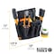 Klein Tools Black Ballistic Nylon Tool Belt, M, 27 Pockets, 5710M 5710M - alternate 3