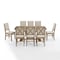 Crosley Joanna 9-Piece Dining Table Set For 8 KF13069RB-RB - alternate 6